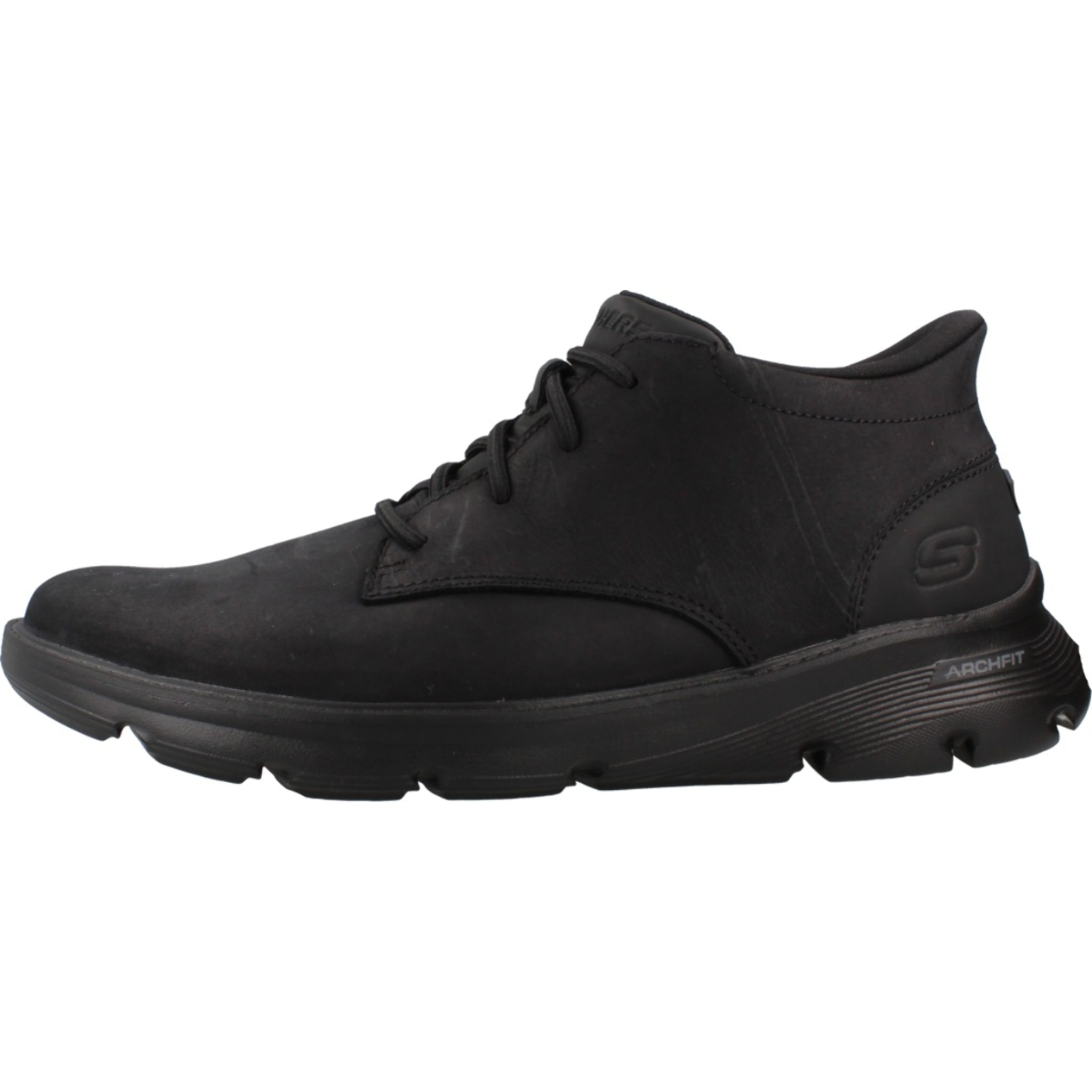 Botines Hombre 205514s Arch Fit Garza Negro