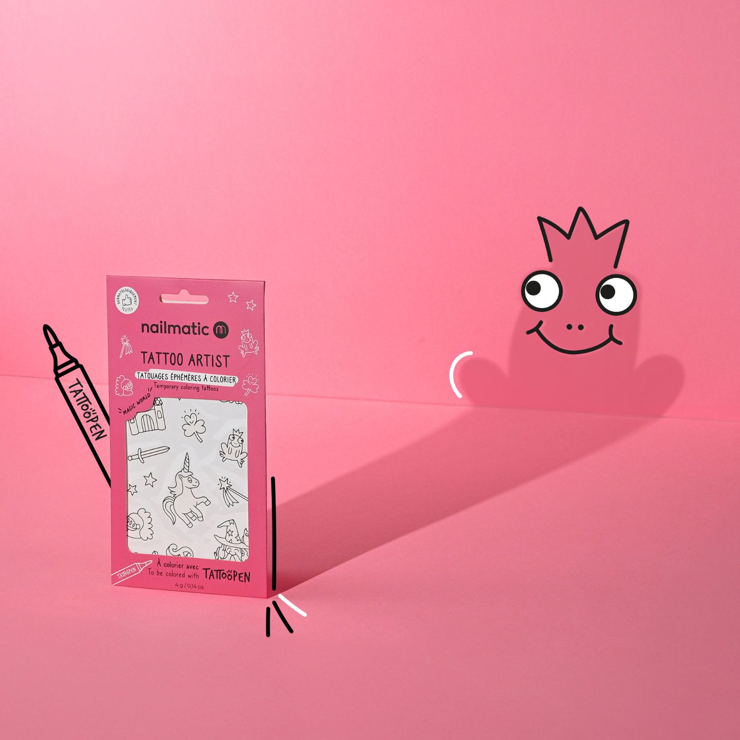 Tattoo Artist - Magic World - Planche de Tatouage à Colorier