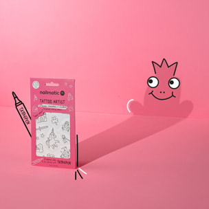 Tattoo Artist - Magic World - Planche de Tatouage à Colorier