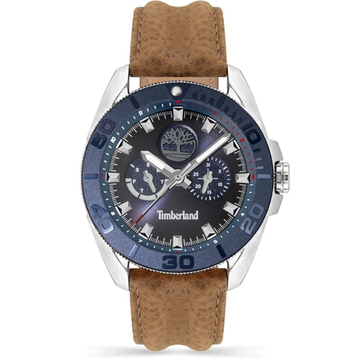 Reloj Timberland TDWGF2200903 Hombre Analogico Cuarzo con Correa de Cuero