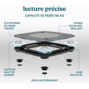 Pèse personne HOMEDICS SCL-B100-BK