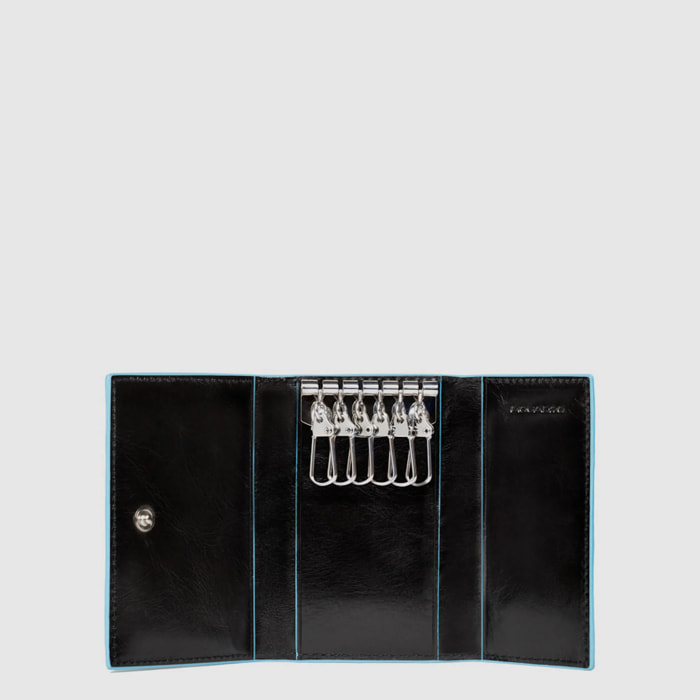 Piquadro Portachiavi casa a sei ganci