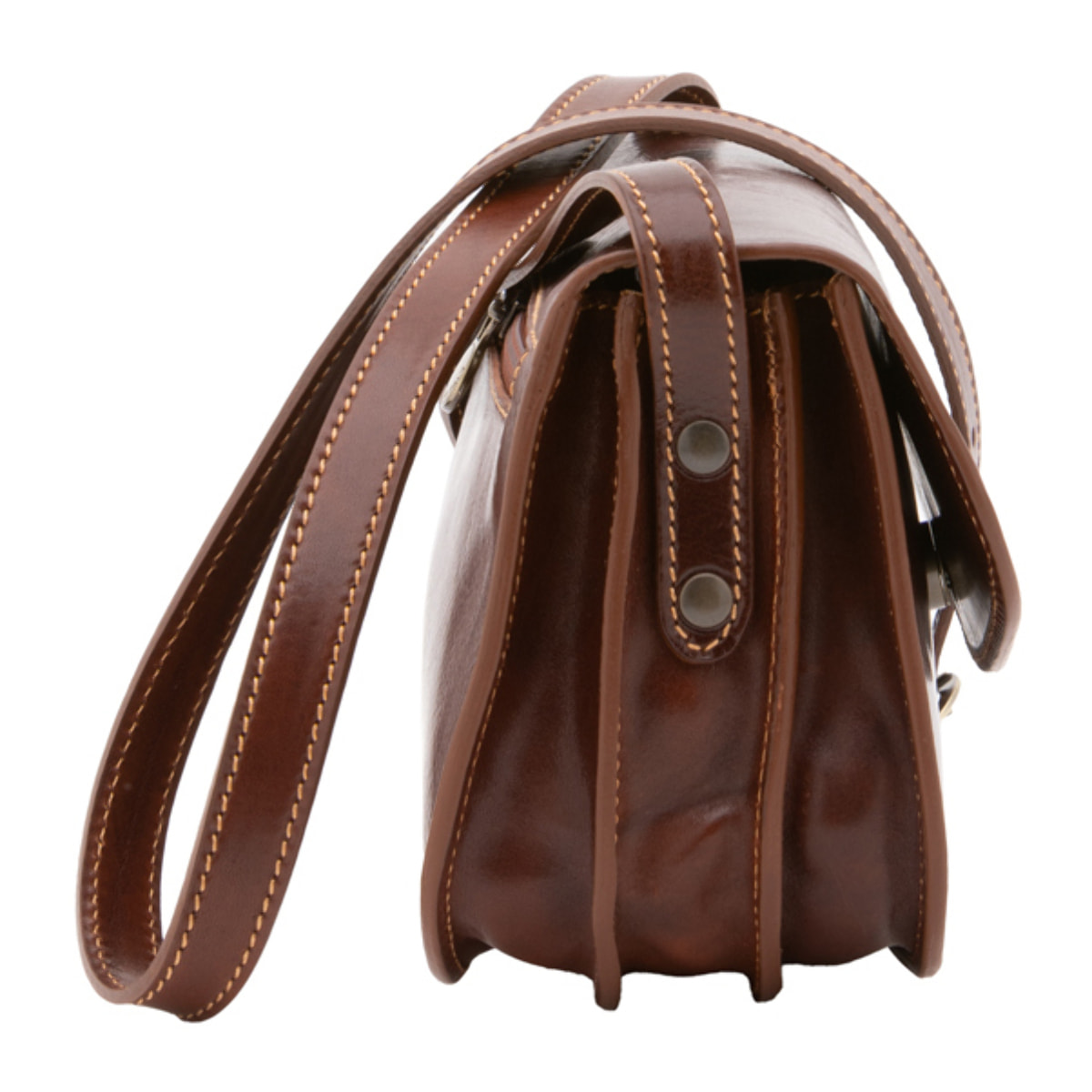 Borsa a tracolla  da donna In Vera pelle Made in Italy 22x16x9,5 cm