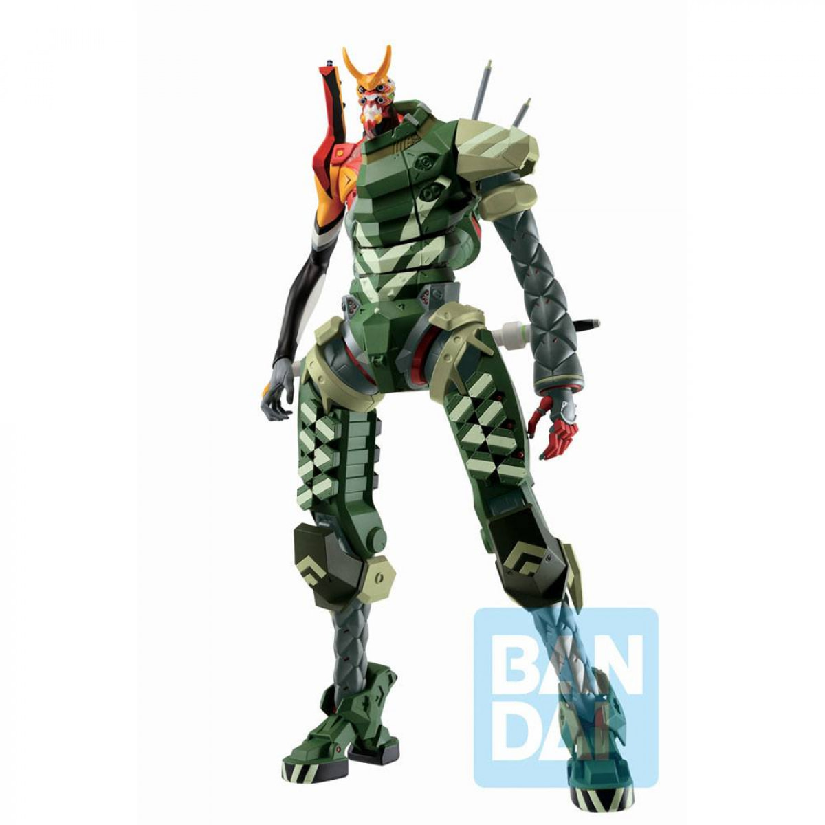 Evangelion: 3.0 + 1.0 Ichibansho Pvc Statua New Eva-02a (operation Started!) 30 Cm Bandai Ichibansho