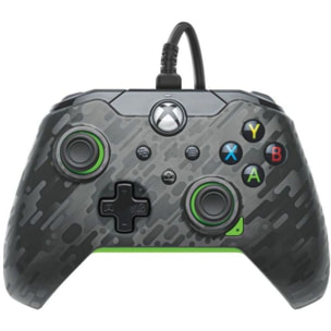 Manette PDP MAN FIL XBOX NEON CARBON