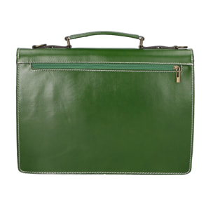 Borsa da lavoro unisex - Modello Dafne - Vera pelle - 38.0 x 28.0 x 8.0 cm
