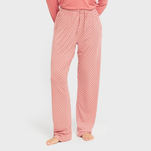 Pigiama lungo da donna leonor soft