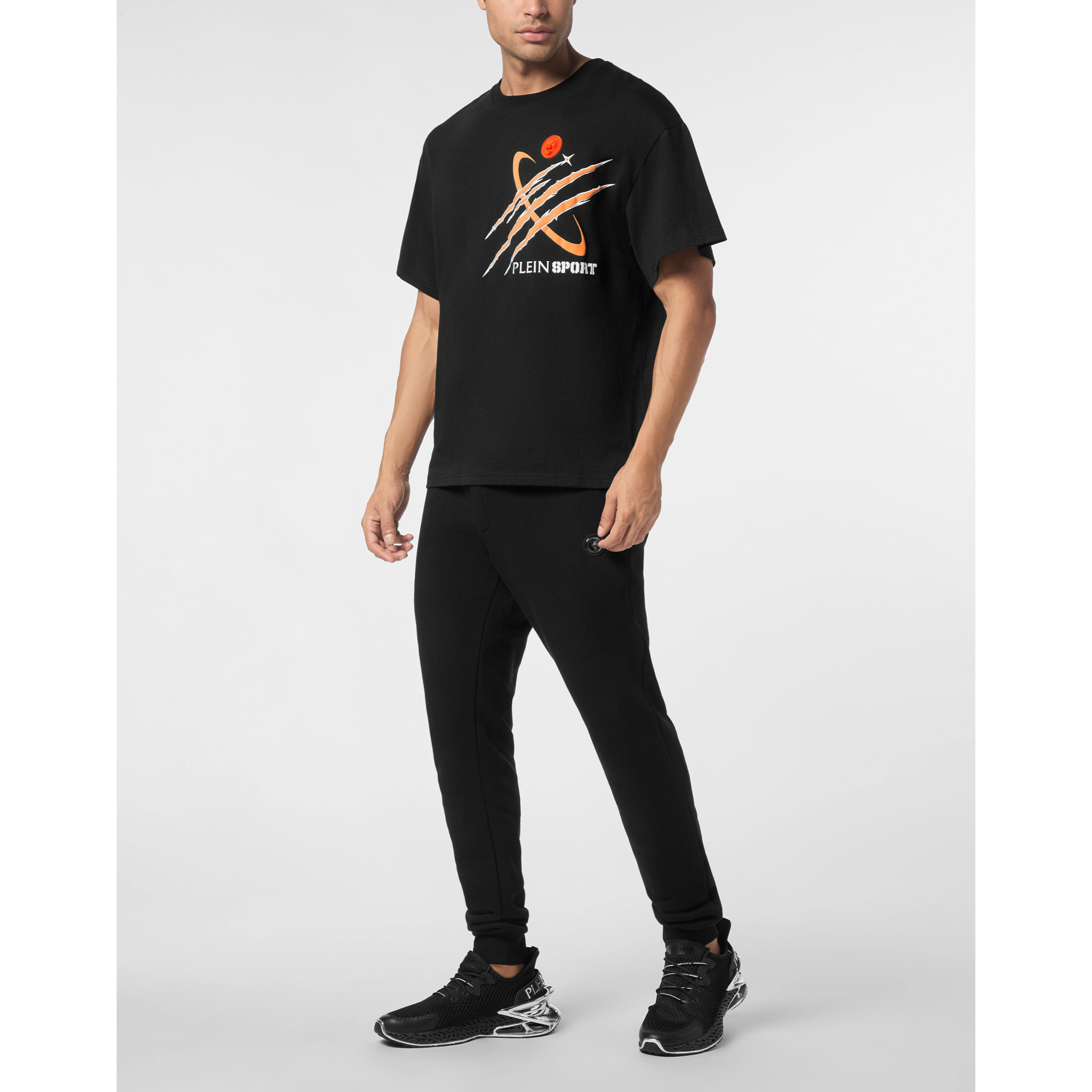 PLEIN SPORT Camiseta Cuello Redondo Ss SCRATCH