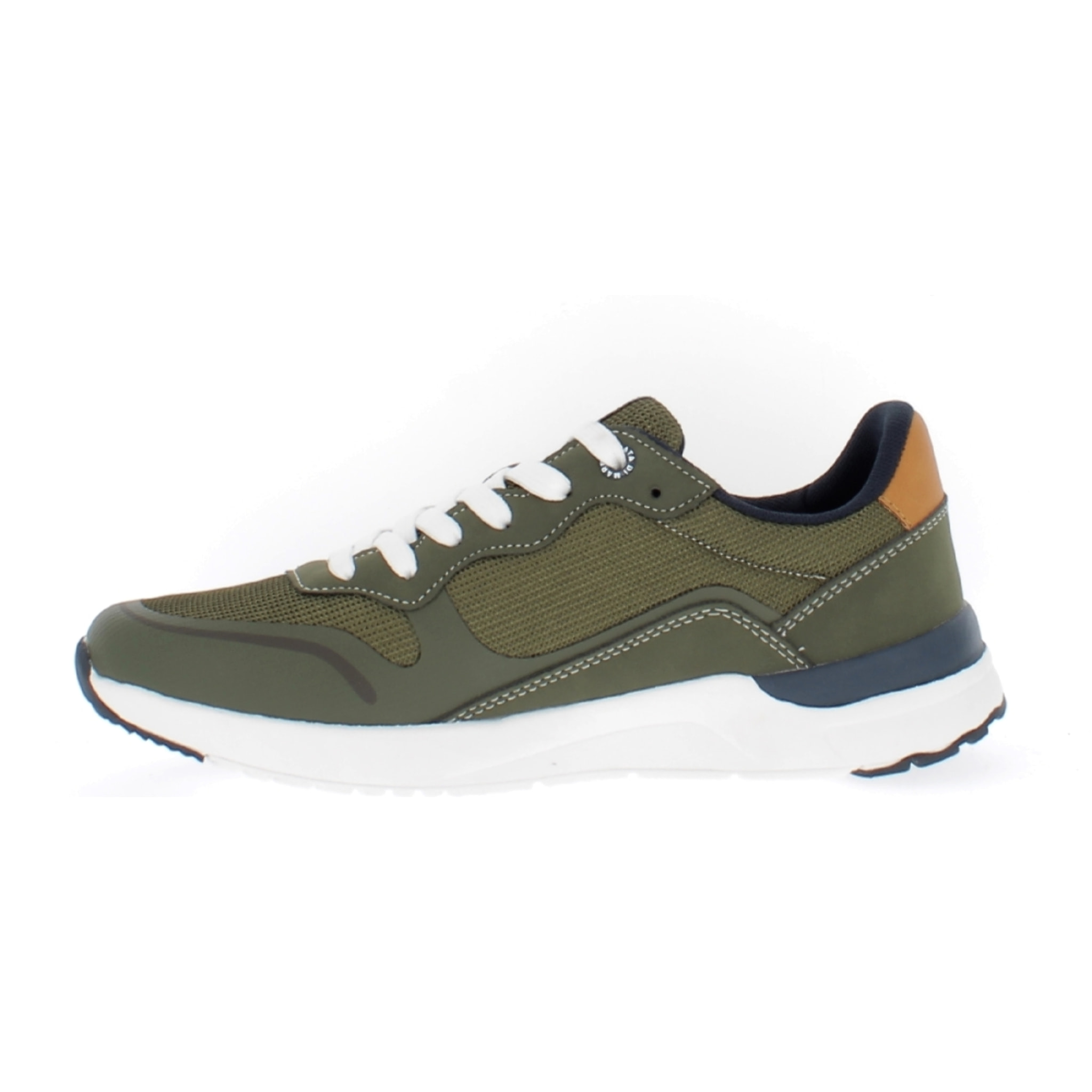 Armata di Mare Scarpe Uomo Sneakers Casual Stringate con Soletta Rimovibile in Memory Foam AMU P2L117 Khaki