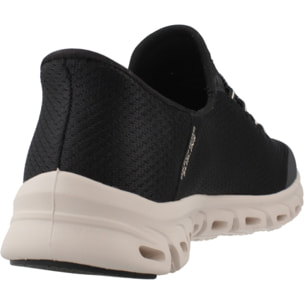 Sneakers De  Mujer Slip-ins Glide Step Vibey Negro