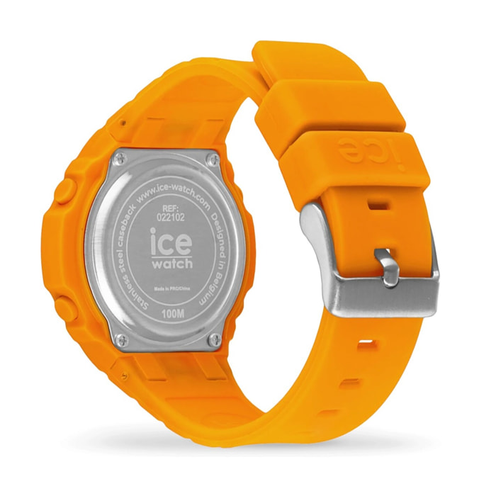 Reloj Ice 022102 Unisex Digital Cuarzo con Correa de Silicona