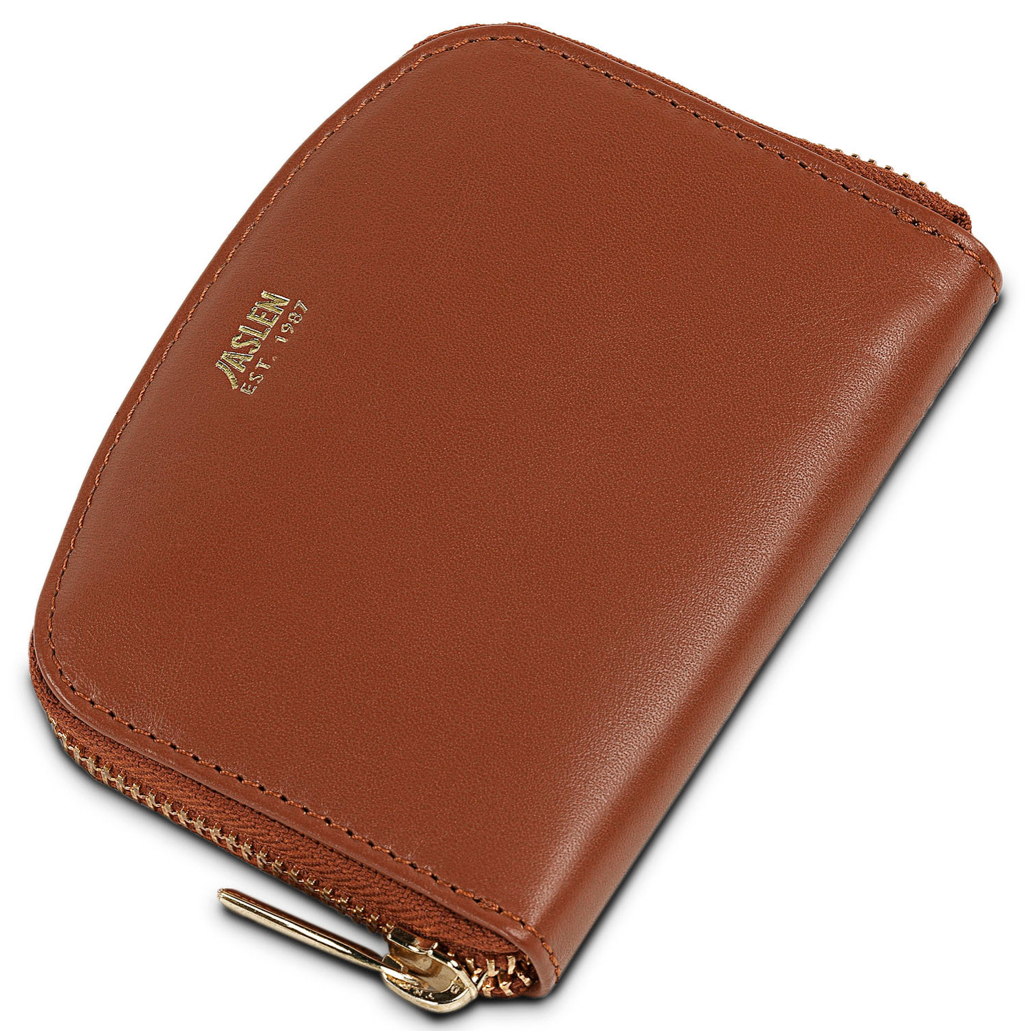 Monedero Piel Mujer Jaslen Georgia Marron