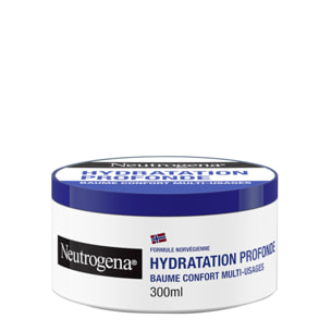 Hydratation Profonde 72h - Crème Hydratante Corps Profonde, Peaux sèches, 300ml