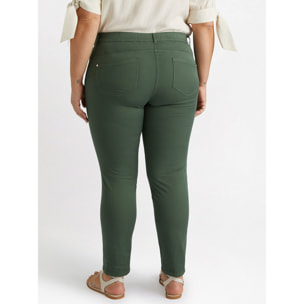 Fiorella Rubino - pantalones pitillo - Verde militare