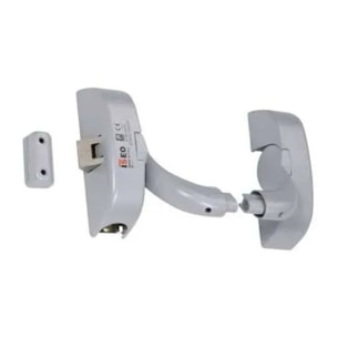 2 Supports IDEA barre + 1 mécanisme H/B + 1 gache et cales d'épaisseur ISEO - Noir - Non coupe feu - 9414000505