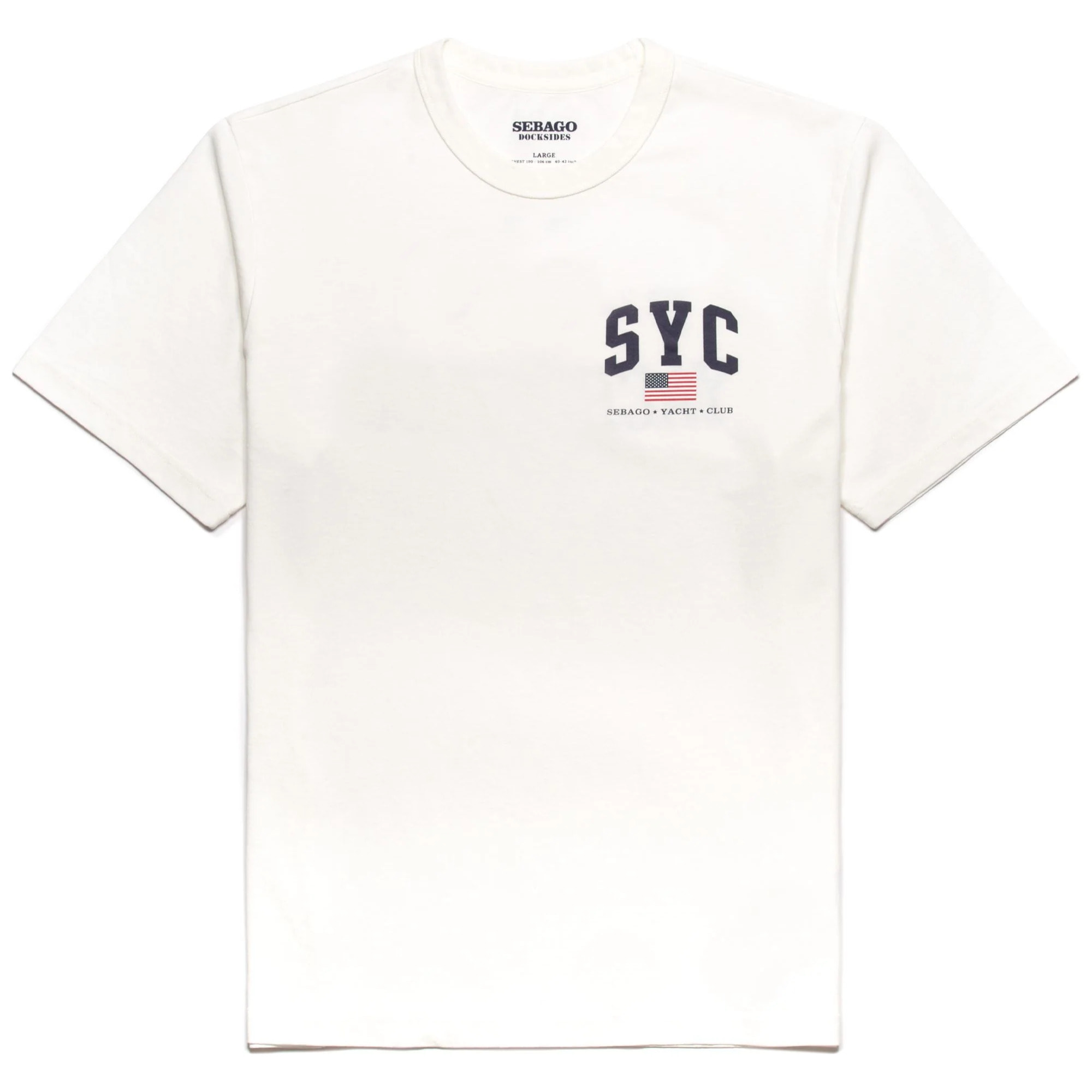 T-Shirts & Top Sebago Uomo Bianco CASTINE