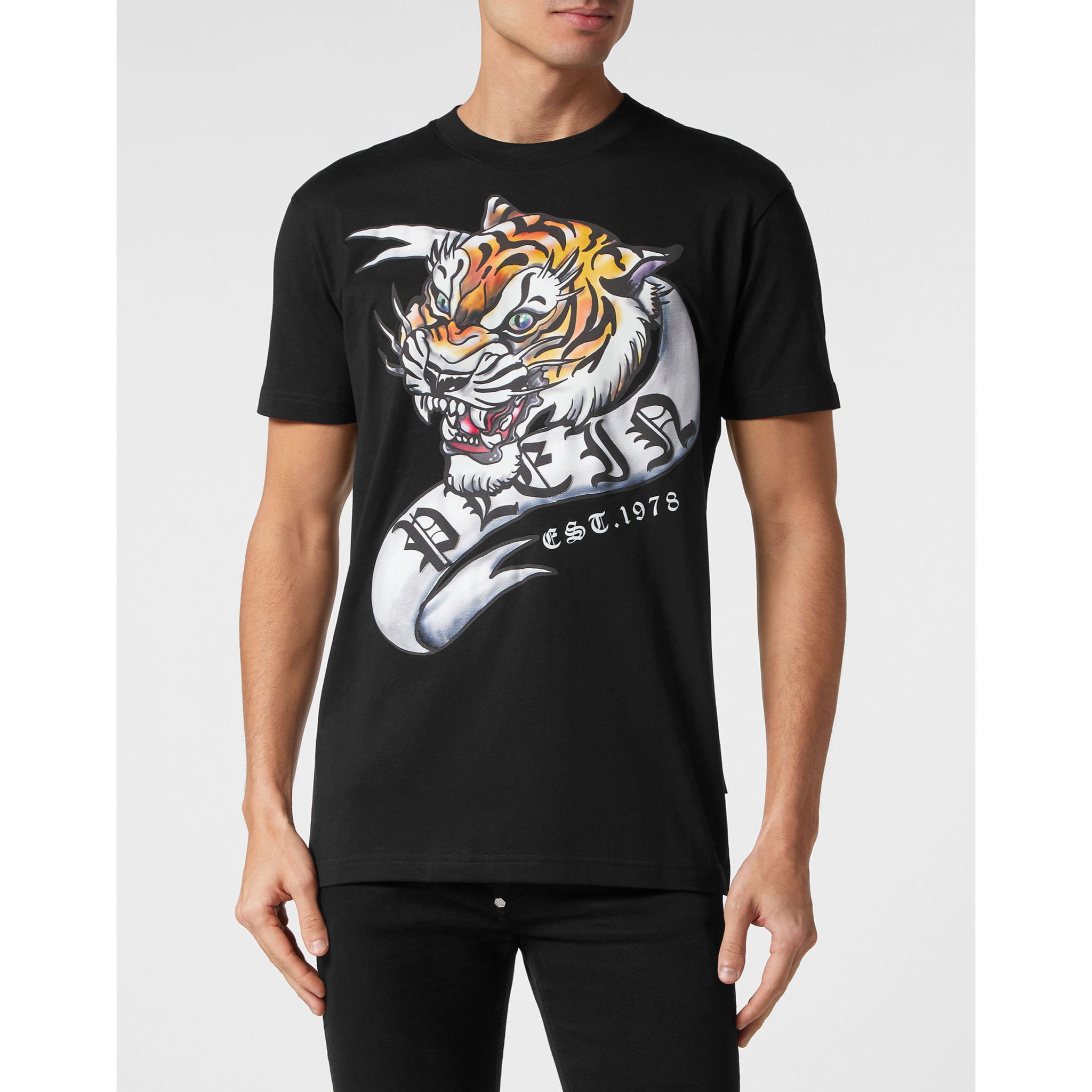 PHILIPP PLEIN Camiseta Cuello Redondo TATTOO