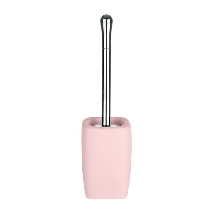 Brosse Wc avec support Céramique RETRO Rose Pastel Spirella