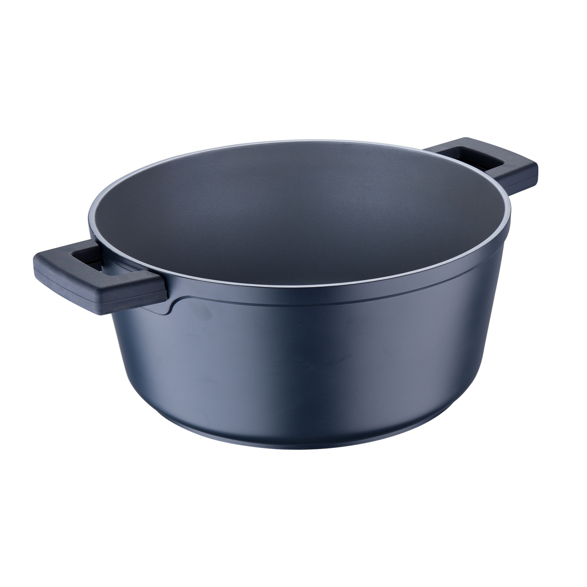 Cacerola Ø28x13cm en Aluminio fundido con tapa apta para inducción INDIGO MasterPRO