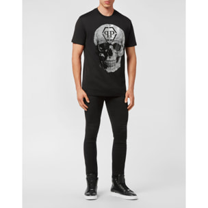 PHILIPP PLEIN T-Shirt Round Neck SKULL