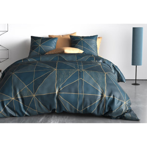 Parure Housse De Couette 3pcs 100% Coton 57fils Reno