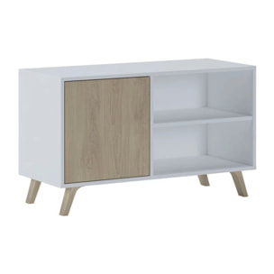 Mueble TV Wind 100 Blanco - Puccini
