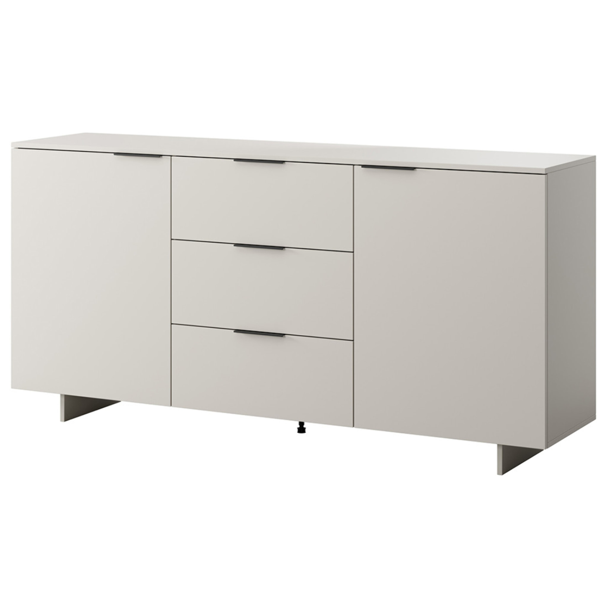 Canterbury - buffet bas - beige - 3 tiroirs et 2 portes - 180 cm - Beige