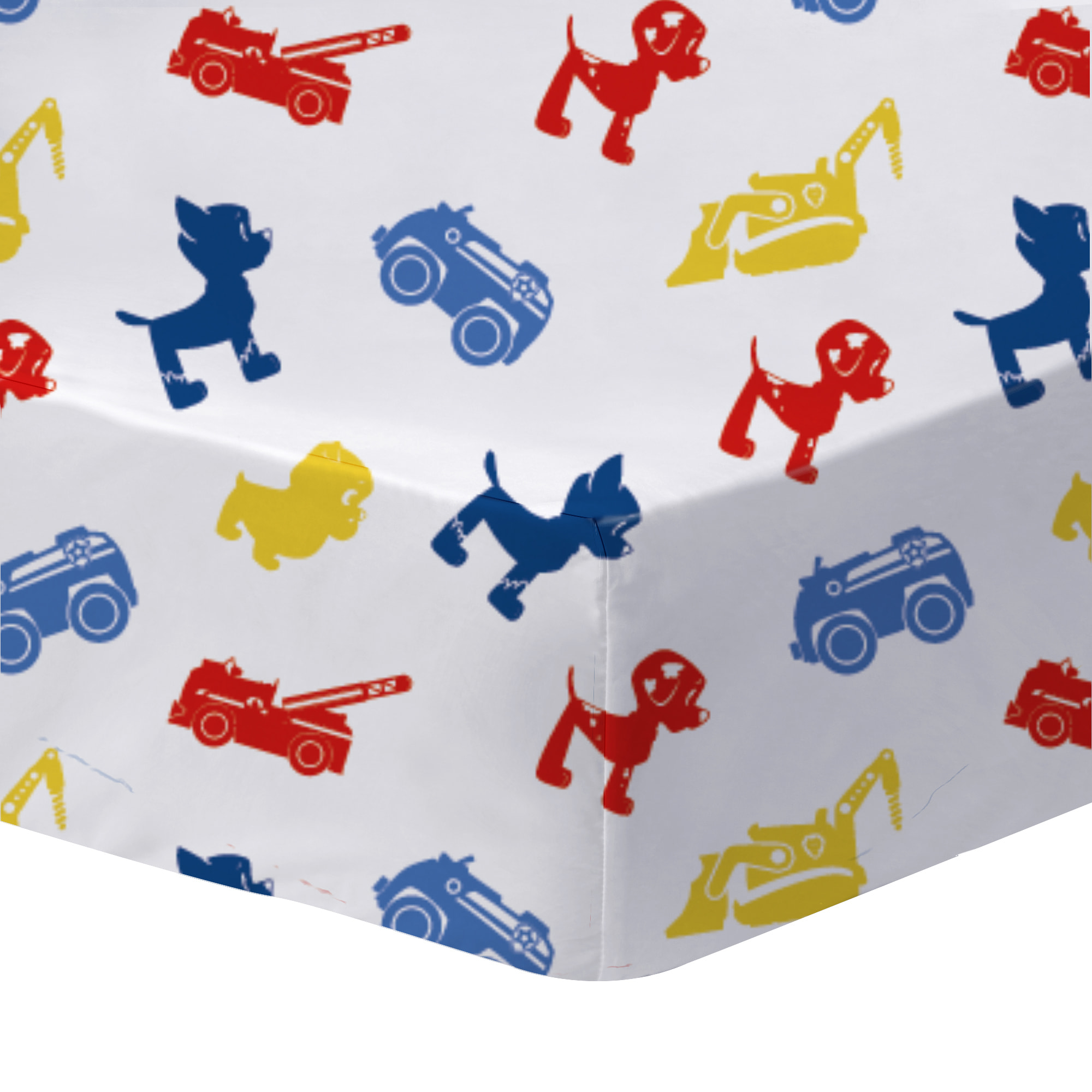 Parure de lit imprimée + drap housse 100% coton, PAT PATROUILLE PATBOY