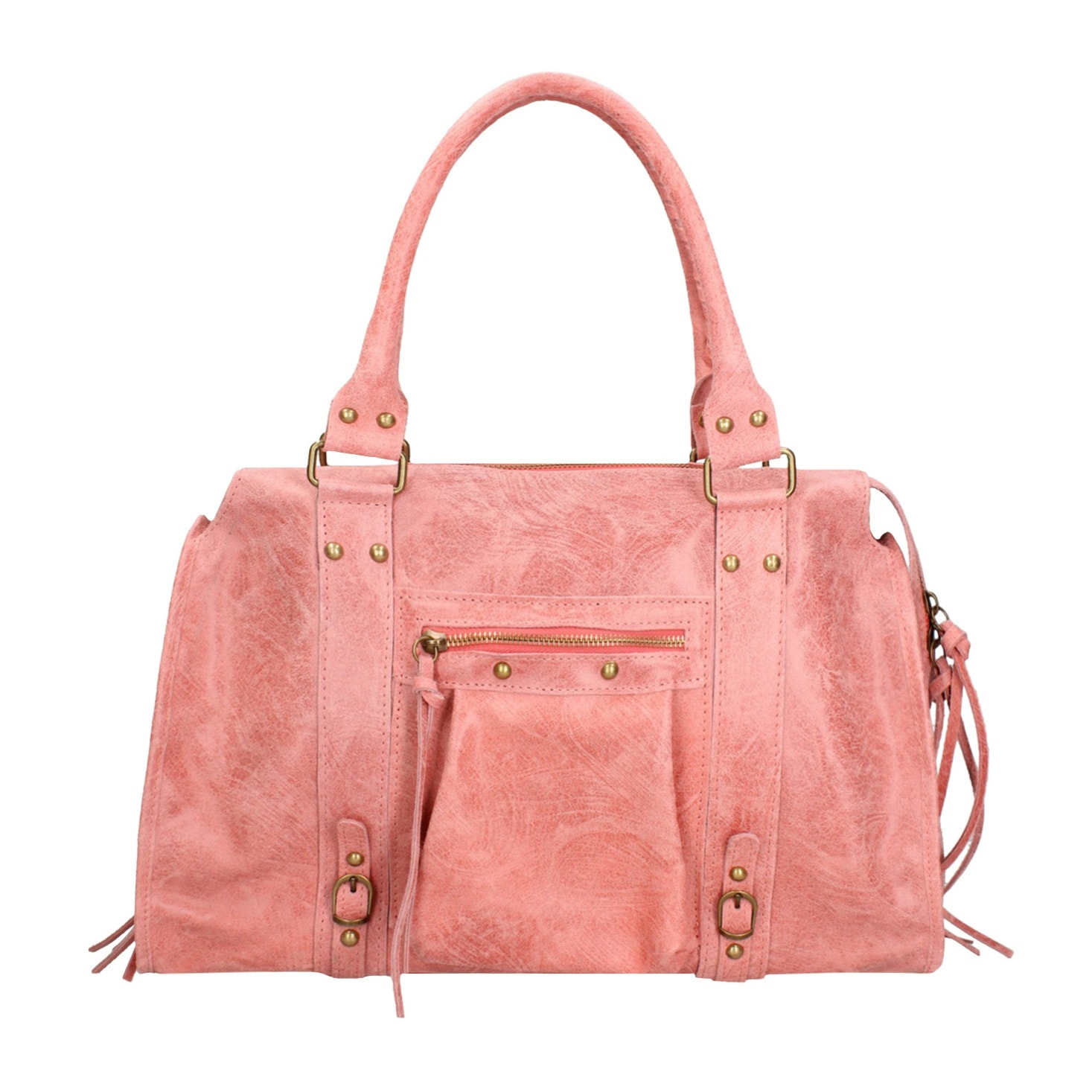 Borsa a spalla da donna - Modello Clara - Vera pelle - 41.0 x 28.0 x 13.0 cm