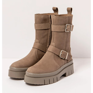 Botines 1958 NOBUCK TAUPE/AMBERES color Taupe