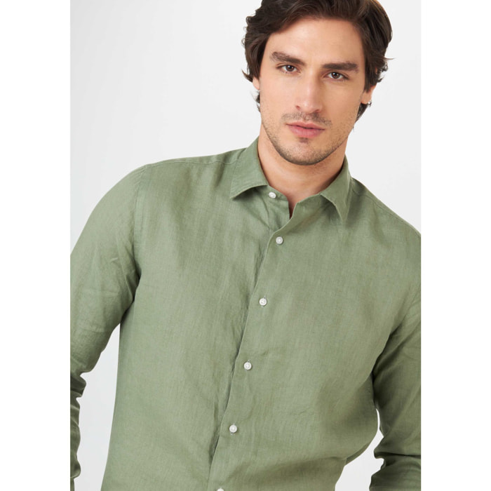 CAMICIA VERDE MILITARE CONBIPEL