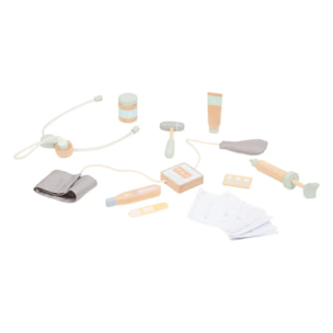 Coffret jeu docteur Liel 7x23cm vert