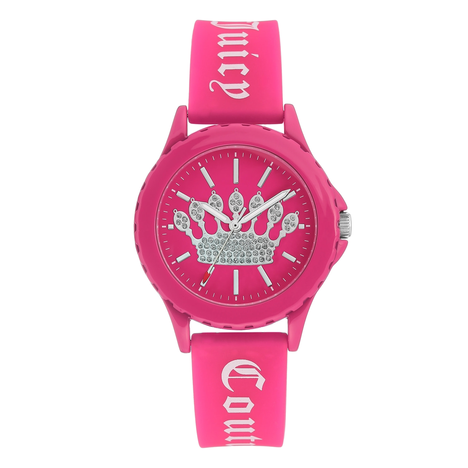 Reloj Juicy Couture JC1325HPHP Mujer Analogico Cuarzo con Correa de Silicona