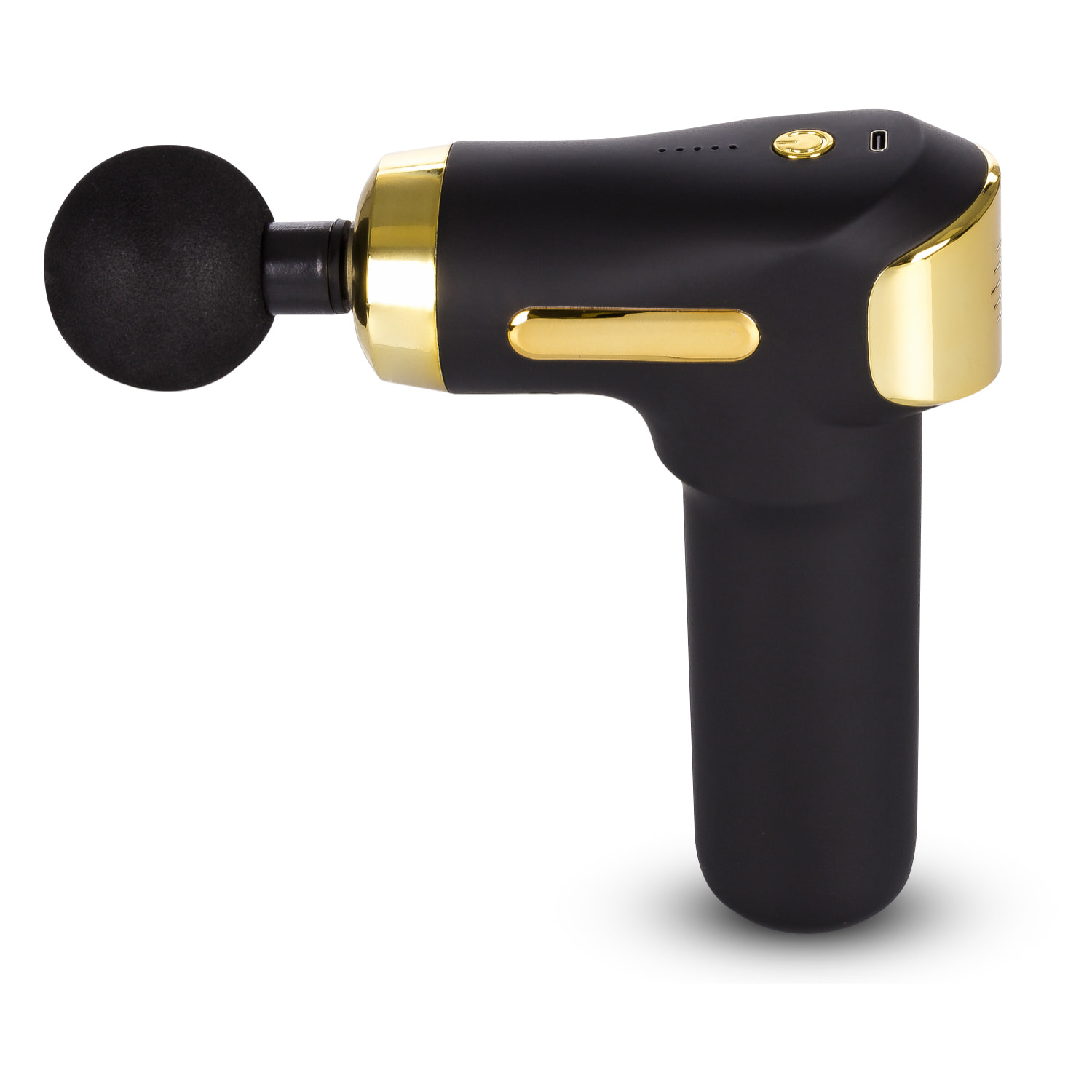 Pistola per massaggio muscolare Fascia Gun HY-668. 5 livelli con velocità fino a 3000 rpm. 4 teste.