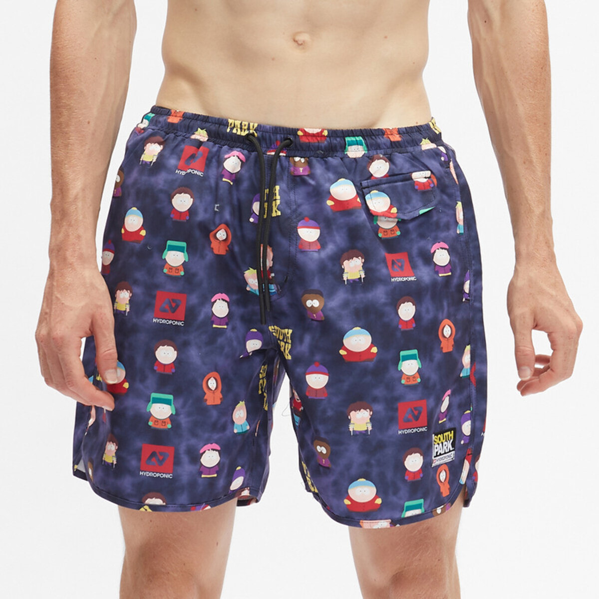 Boardshort tipo volley 16' SP MIX South Park x Hydroponic