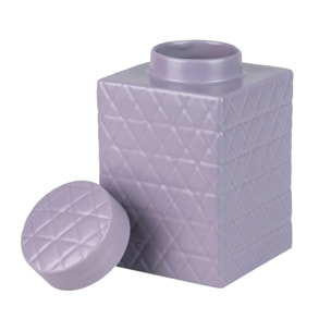 Tibor Ceramica Morado Mate 16x16x26 Cm