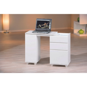 Armadio/scrivania estensibile, 66 x 36 x 72, Bianco