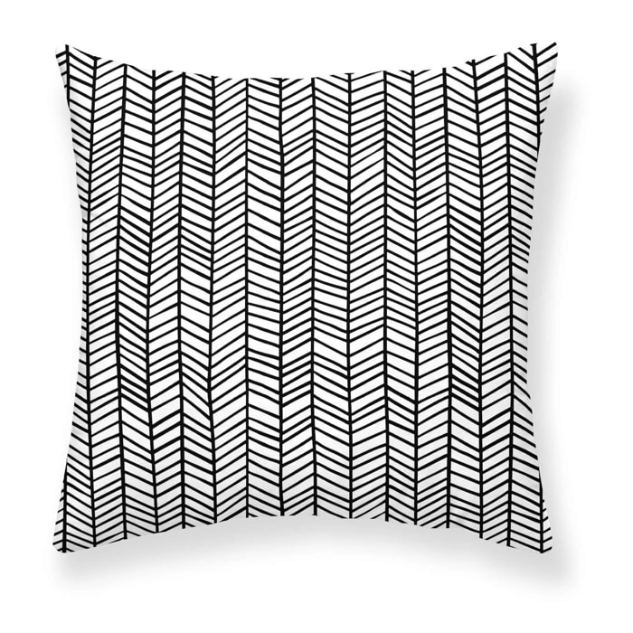 Housse de coussin Santorini B 100% coton 50x50 cm