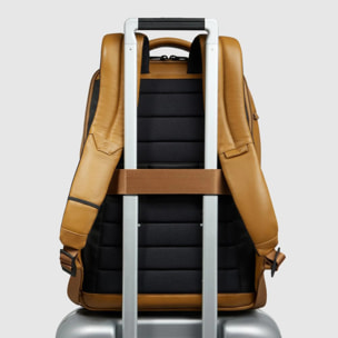 Piquadro Zaino porta pc e iPad® con tasca per Piquadro Smart Tracker, protezioni antiurto e RFID