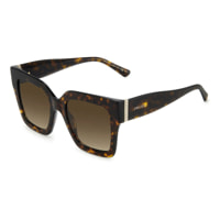 Jimmy Choo - lunettes de soleil - havane - protection solaire : protection UVA