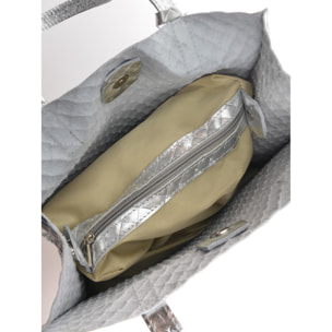 Borsa a tracolla Anna Luchini Argentato