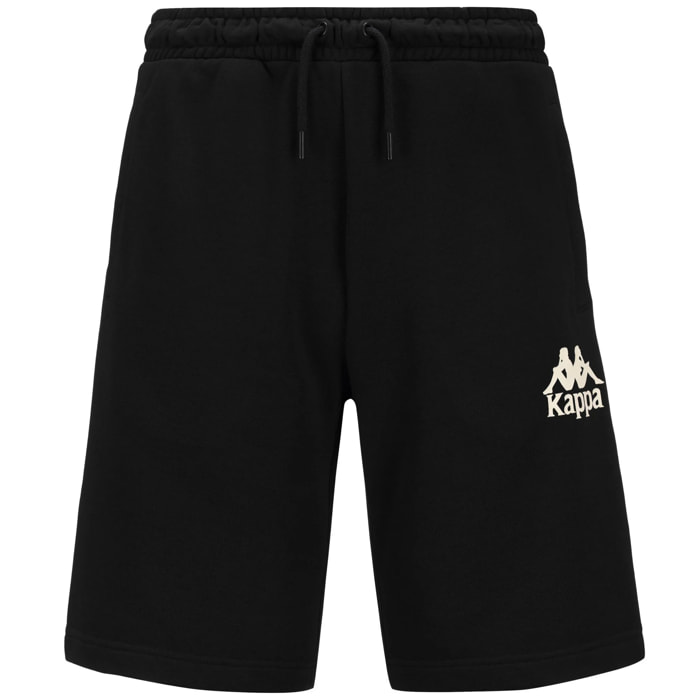 Kappa - Pantaloncini Uomo Nero - AUTHENTIC UPPSALA 2