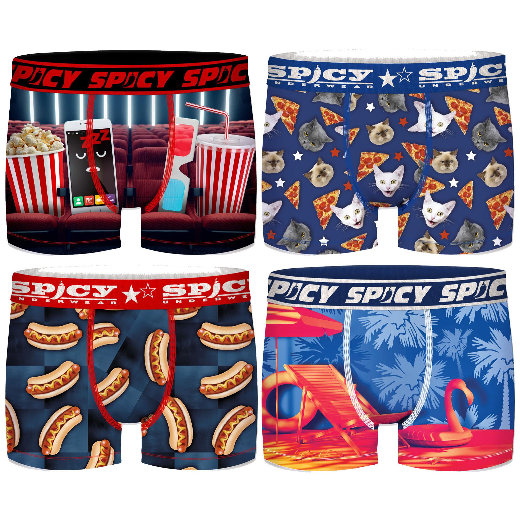 Set 4 boxerSPICY