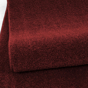 Tapis rond tissé motif uni JUFO
