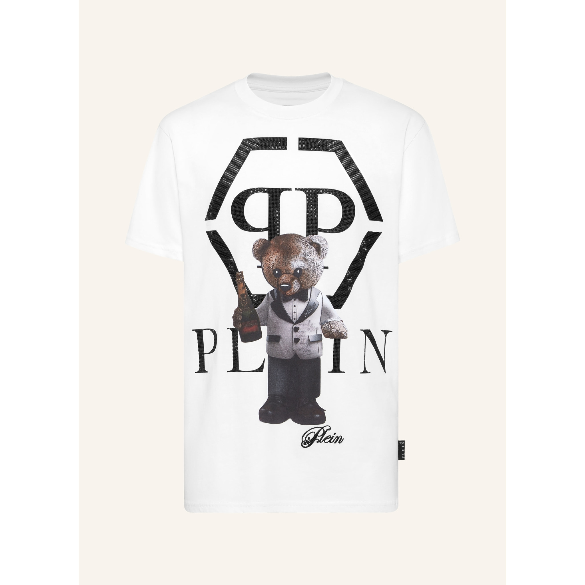 PHILIPP PLEIN Camiseta Cuello Redondo Ss TEDDY
