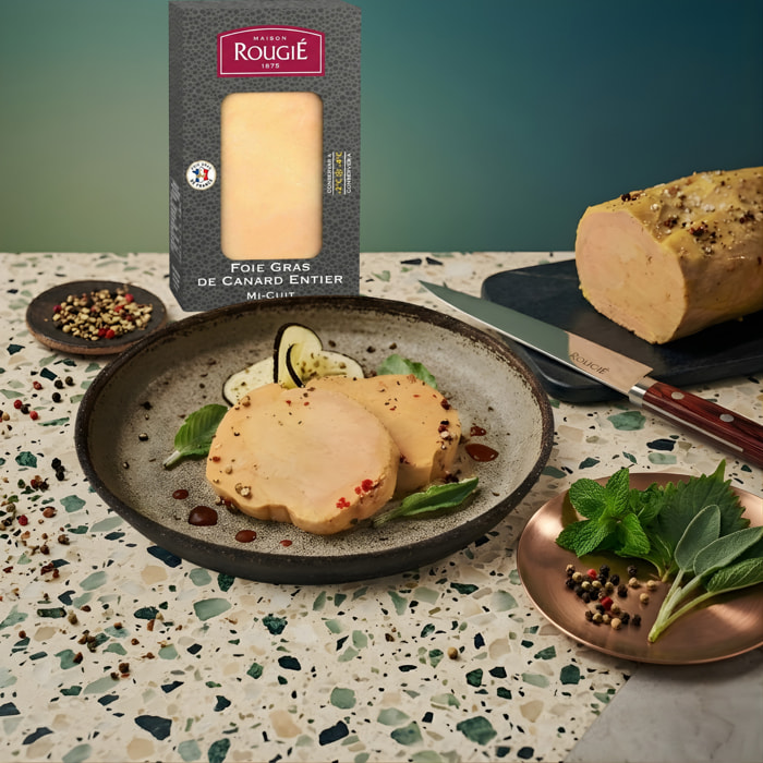 Ballotin 300g de foie gras entier mi-cuit