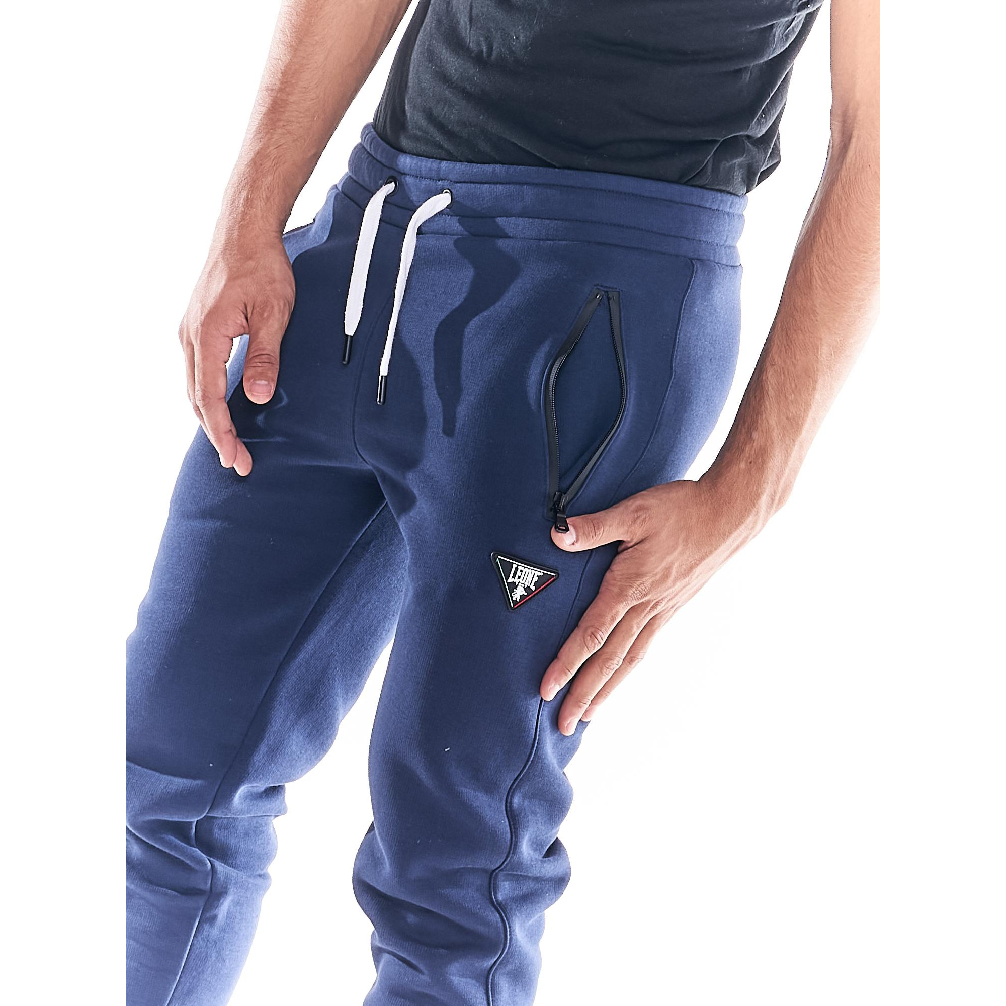 Pantaloni in felpa da uomo elastico caviglia Heavy Basic