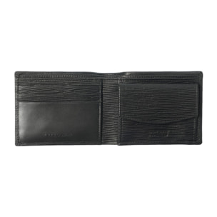Portafoglio uomo in vera pelle - Modello Erebus Nova - Casual - 11.15 x 9.15 x 3.5 cm
