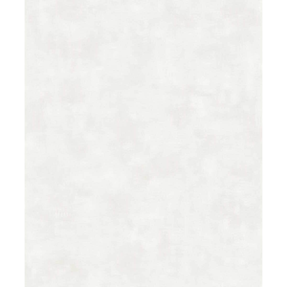 Papier peint uni effet toile lin blanc pur