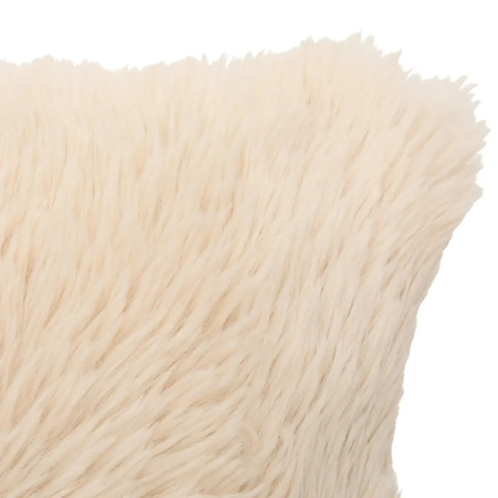 Coussin Duvia rectangulaire 38x58cm beige
